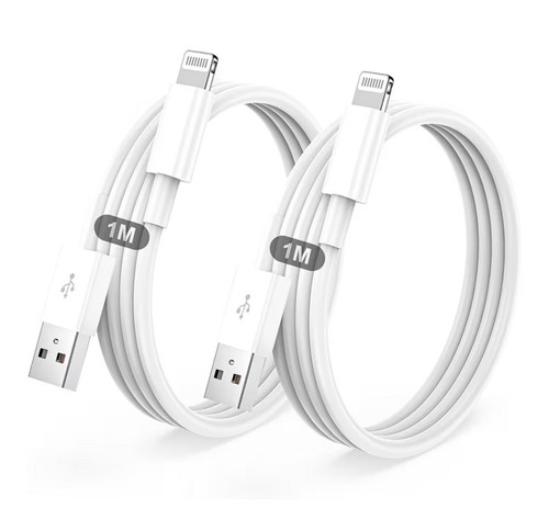 Due cavi usb bianco - due, usb-a