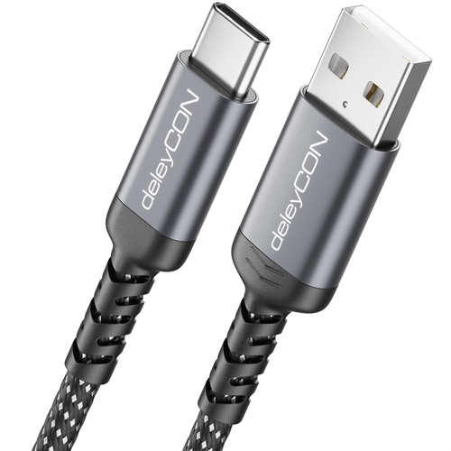 Deleycon cavo usb c - 1m, usb-a