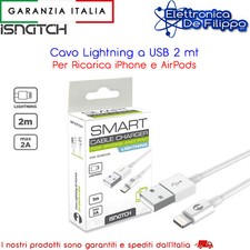 Cavo Lightning a USB 2 mt Per
